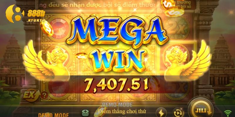 Giao diện sảnh game Nổ hũ 888B vô cùng bắt mắt